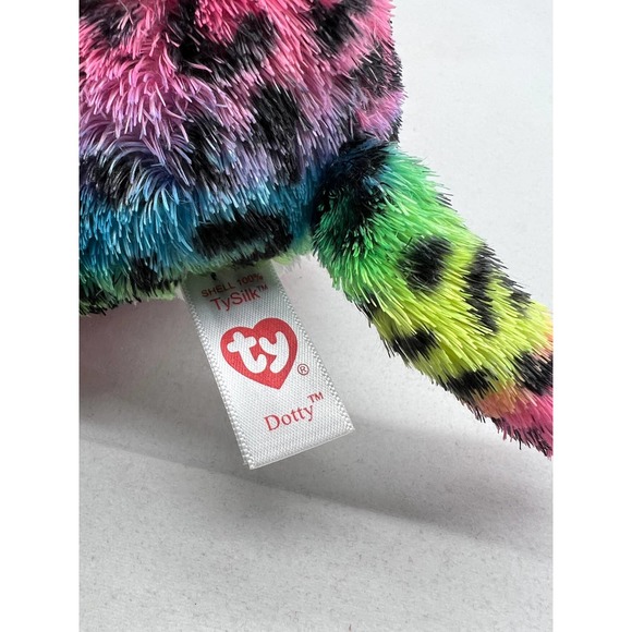 Ty Beanie Boos Dotty the Jaguar 6" - Picture 5 of 5